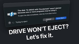 Easy fix for "Disk wasn't ejected because…”