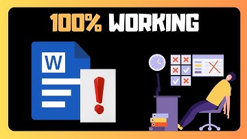 (SOLVED) How to Fix Microsoft Word Is Not Responding Starting Opening On Windows