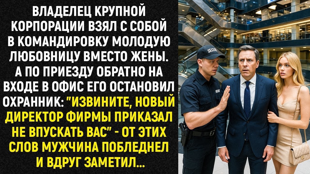 Владелец крупной корпорации взял с собой в командировку молодую любовницу вместо жены   А по приез