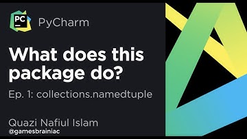 What does this package do? - Episode 1: collections.namedtuple
