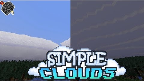This Mod OVERHAULS Clouds in Minecraft! Simple Clouds Mod 1.20.1 Showcase