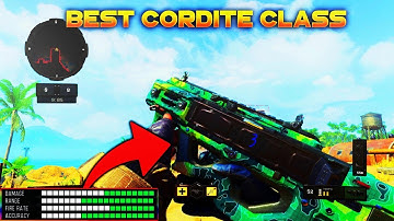 BEST CORDITE CLASS SETUP!OVERPOWERED CORDITE CLASS SETUP!CORDITE CLASS SETUP(BLACK OPS 4)