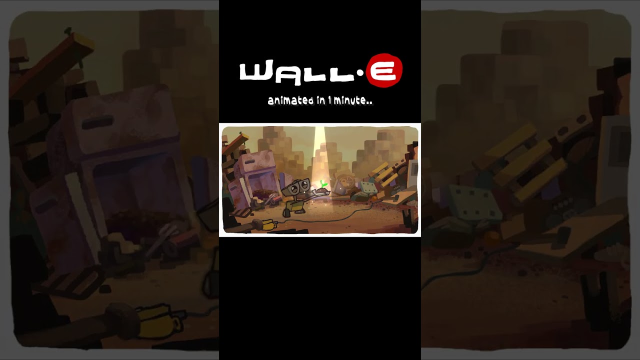 WALL-E in ONE MINUTE 