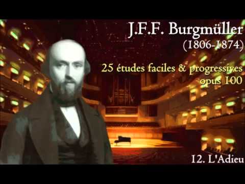 Burgmüller - 25 studies, op 100 no# 12