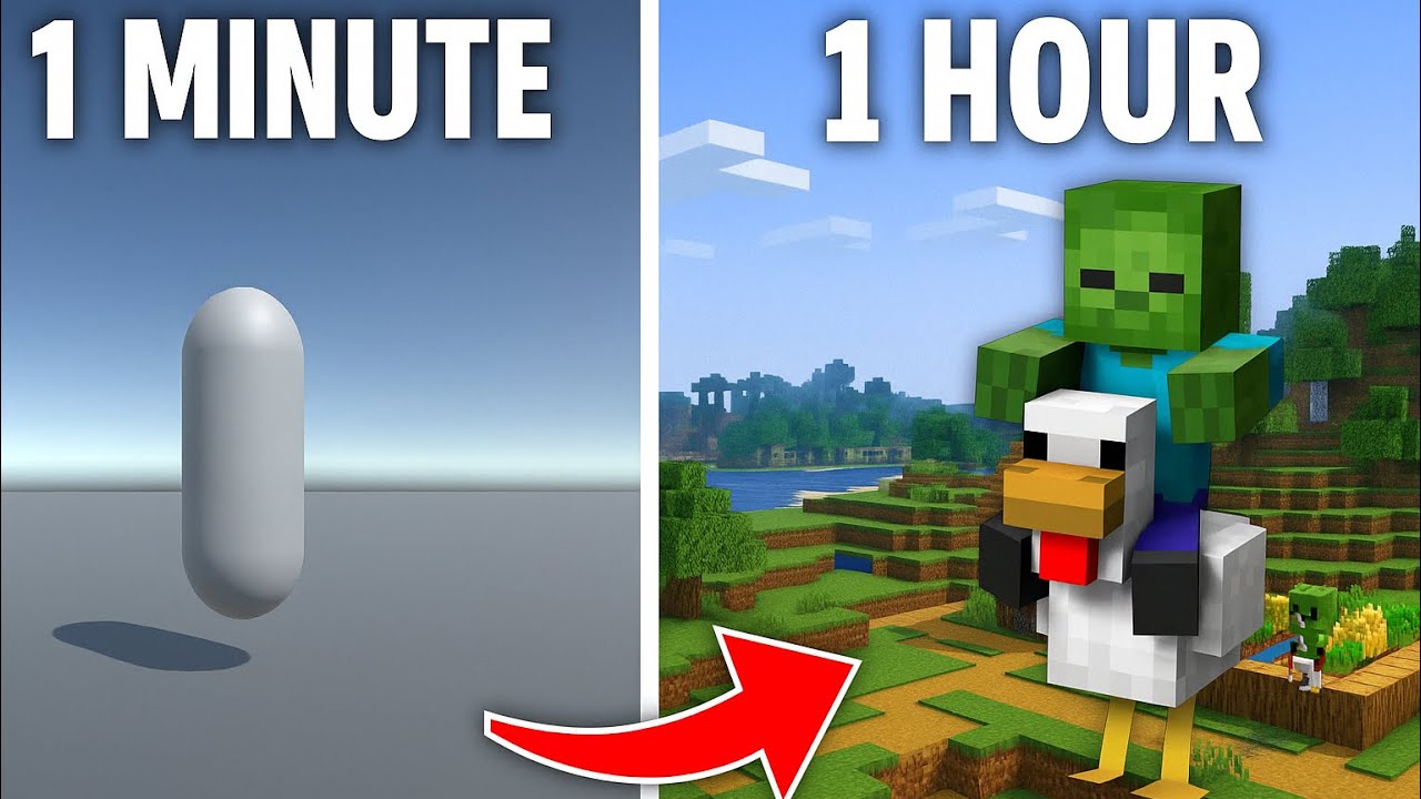 I Made Minecraft In 1 Hour - YouTube