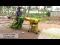 Chaff cutter kk fmc 500 demo