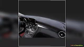 Custom In Alcantara Car Dashboard Cover For Mercedesbenz Ccl C200 Glc 20162020 Mat Shade Cushion