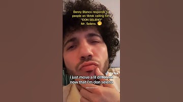 Guys.. Benny has a new name🤭😂 #selenagomez #bennyblanco #couple #tiktok #fyp