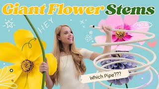 Easy DIY Giant Flower Stems Anyone Can Try!