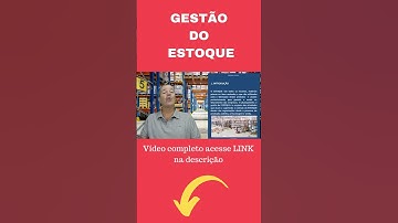 A Gestão e o Planejamento do Estoque  #shorts