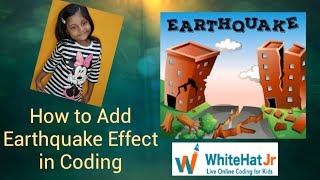 Whitehat Jr Project Earthquake|Whitehat Jr Live Demo Project