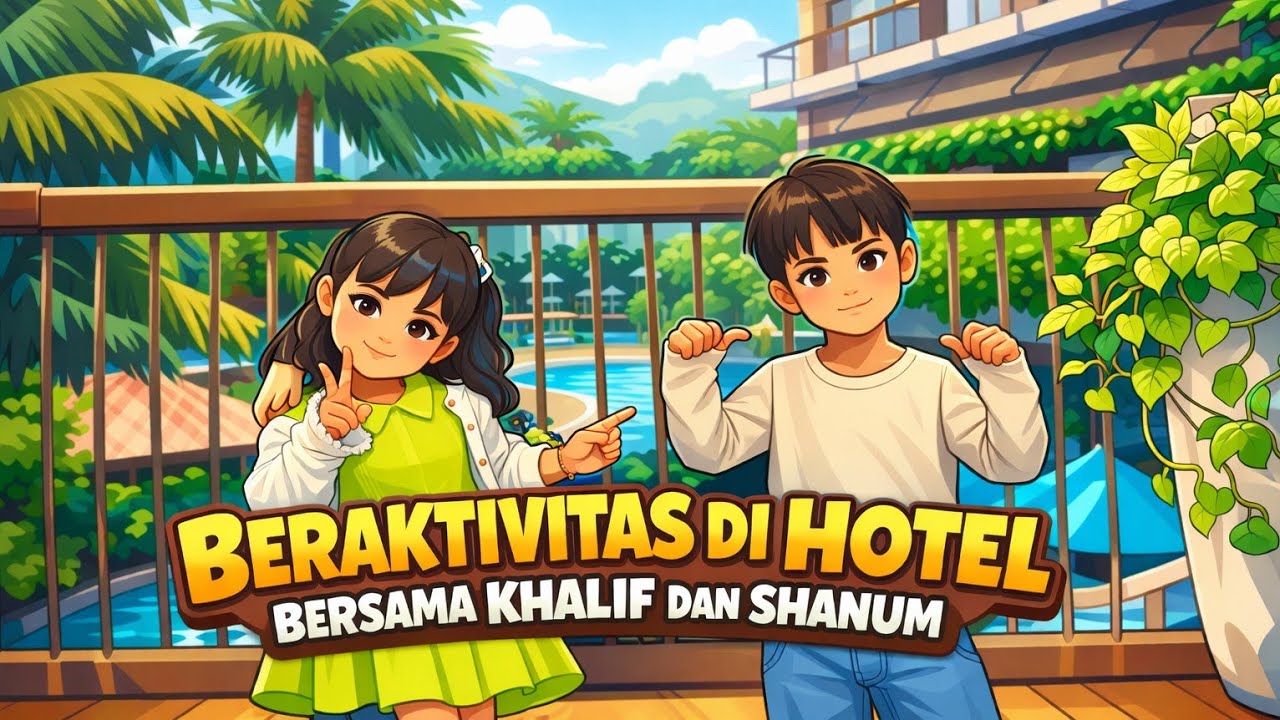 HOTEL DENGAN BERAGAM AKTIVITAS ANAK 😍 #rekomendasi #hotel #kidsfriendly #funny 