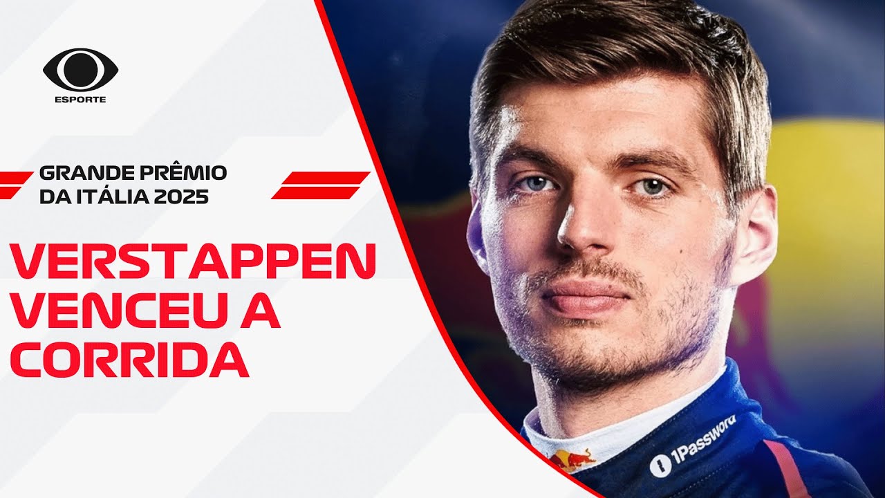 F1: Max Verstappen lidera de ponta a ponta e vence o GP da Itália