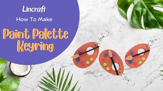 How to Make a Paint Palette Keyring 🔑