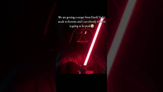 Did Fortnite cook with this collab #fortnite #starwars #darthvader