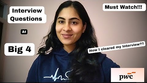 Big 4 Interview Questions | CA Articleship | Statutory Audit Domain | 