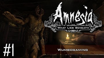 Amnesia - What Lies Beneath: Part 1 - Copying WumboGaming [Facecam]