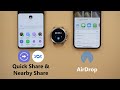 Airdrop vs Quick Share vs Nearby Share Speed Test - Which One is Faster? (S21 Ultra vs 12 Pro Max)
