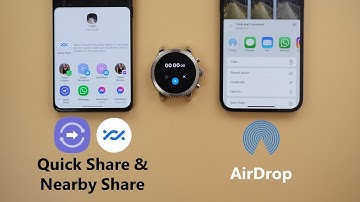 Airdrop vs Quick Share vs Nearby Share Speed Test - Which One is Faster? (S21 Ultra vs 12 Pro Max)