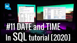 #11 How to use DATE and TIME in SQL server with example.[2021]