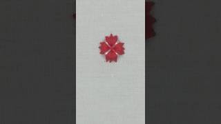 Turn a Simple Button into a Designer Piece | Flower Embroidery Hack #Embroidery #DIY #HandEmbroidery