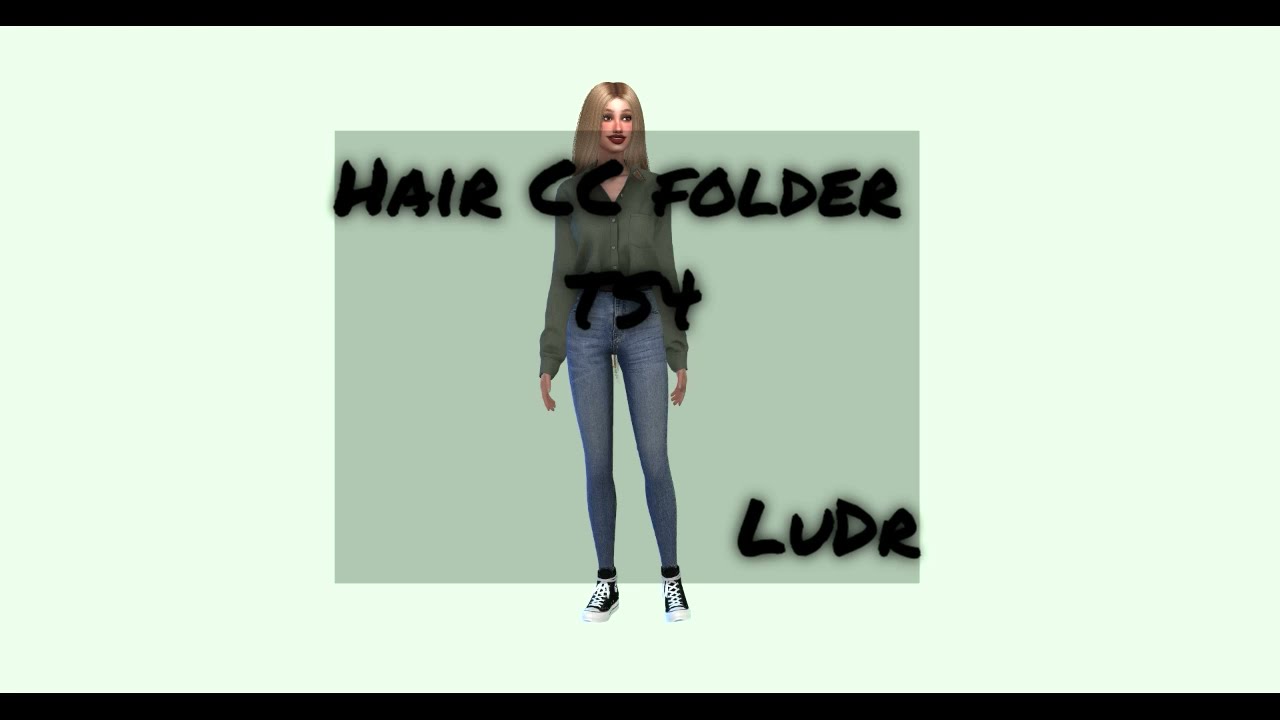 Hair CC folder