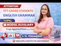 ENGLISH GRAMMAR | NEW BATCH || MODAL AUXILIARY || DEMO CLASS-2|| 1:00 PM || BY POOJA MAM