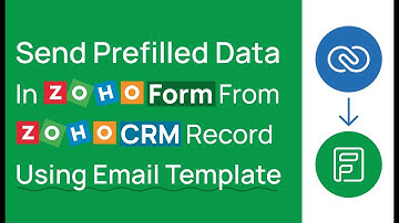 How to send prefilled data in Zoho Form from Zoho CRM record using email template