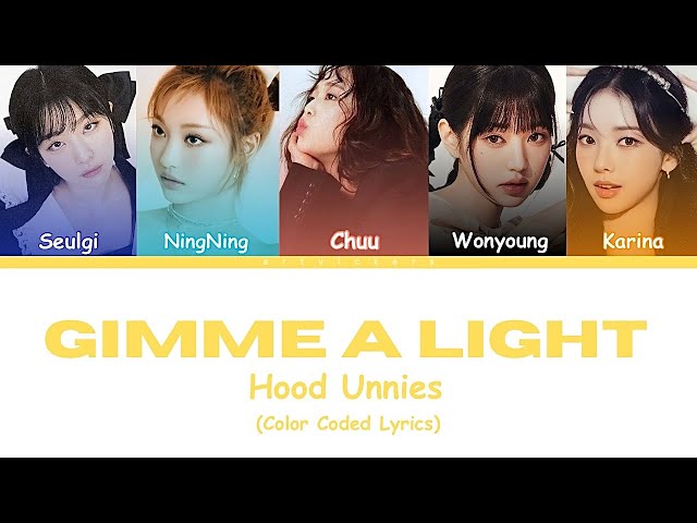 Hood Unnies - Gimme A Light | (Color Coded Lyrics) | AI class=