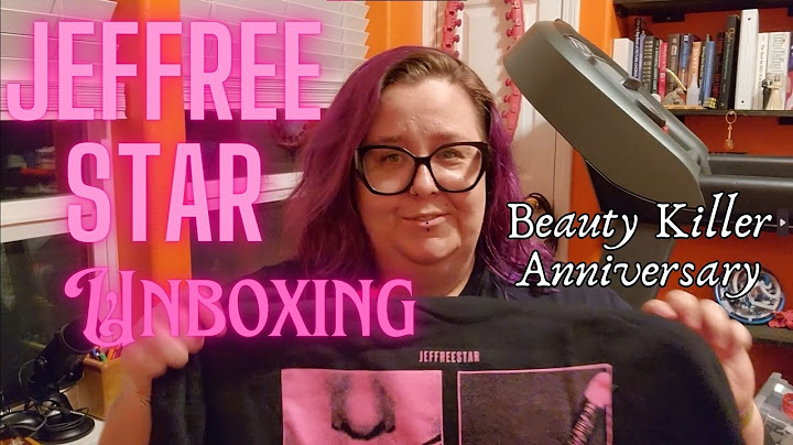 Jeffree Star Beauty Killer 15 year Anniversary Unboxing What I Ordered