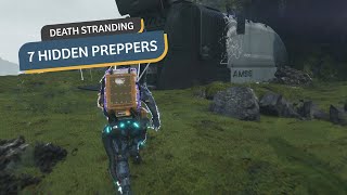 Death Stranding - 7 Hidden Preppers (How To Locate & Connect Guide)