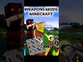 weapons mod Minecraft pe 1.21😱😱 #shorts #minecraft #mods