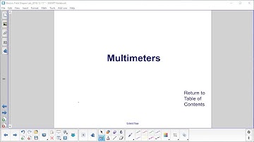 Lab PSS Electric Field Shapes Lab Multimeter