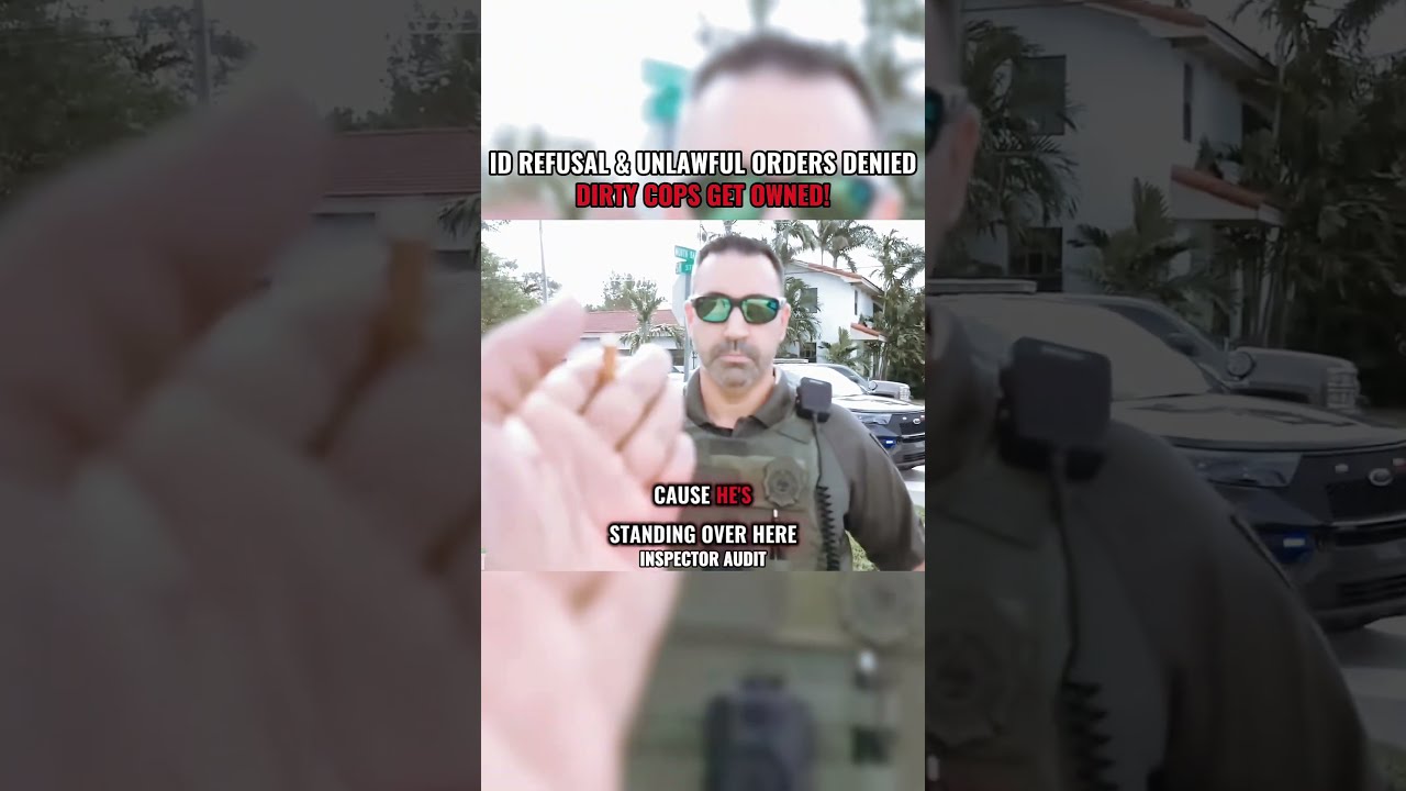 Epic ID Refusal Unlawful Orders DENIED Dirty Cops Get OWNED Idrefusal Copsgetowned