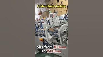 Folder Gluer Machine All Models & Sizes