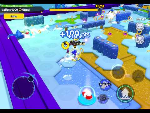 Sonic Rumble: Frozen Factory Ring Battle [1440 HD]