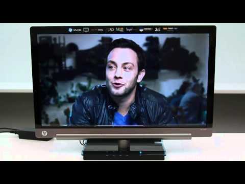 HP X2301 MicroThin LED LCD Monitor Video Review (HD)