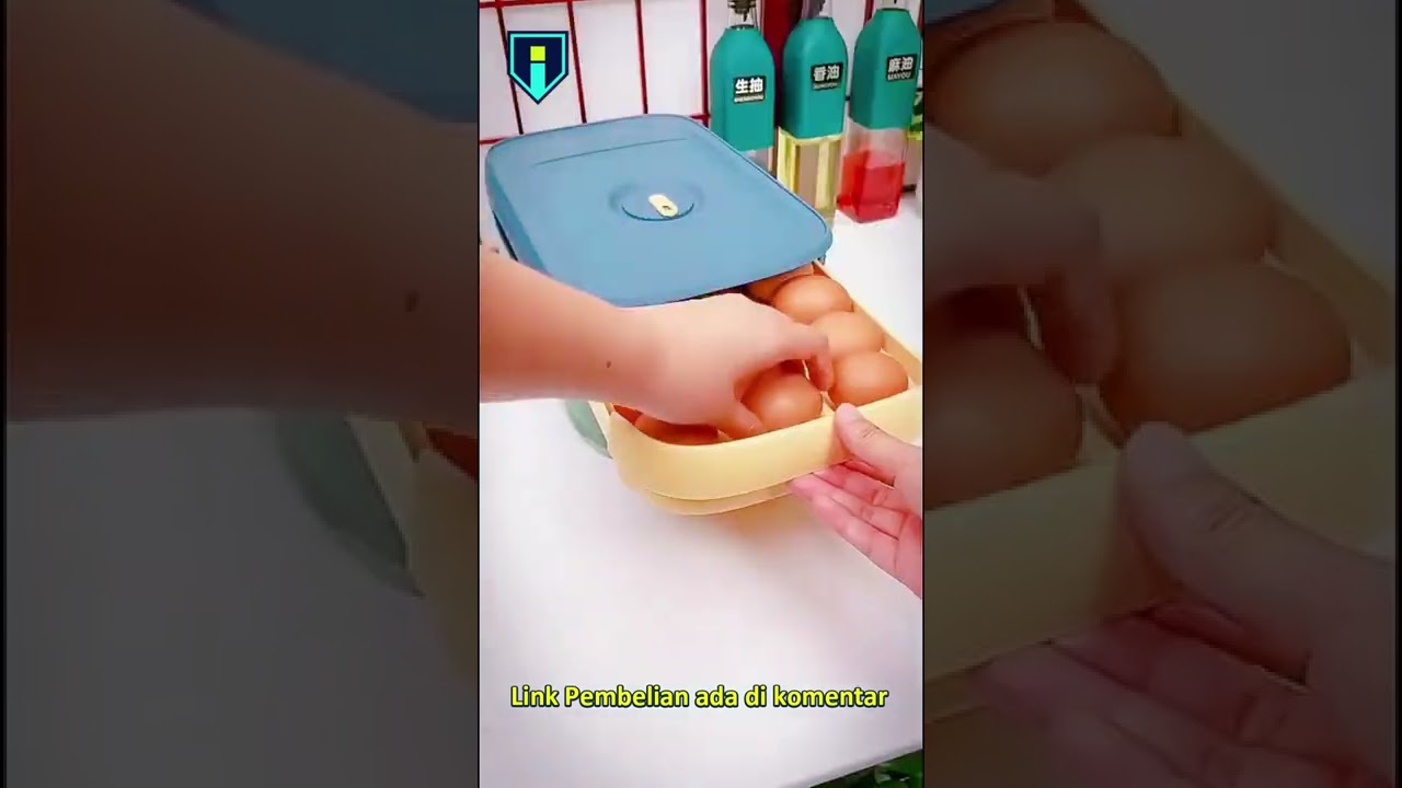 Produk Unik Shopee - Wadah Penyimpan Telur / Laci Penyimpan Telur / Egg Box 