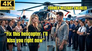 CEO Mocked The Single Dad Janitor—Then He Fixed Her Helicopter In Front Of Everyone