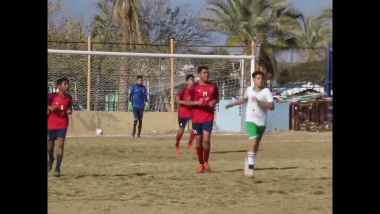 سمير لبيب يقدم الشوط الاول اكاديمية اكتوبر و نادي الهرم مو 2012