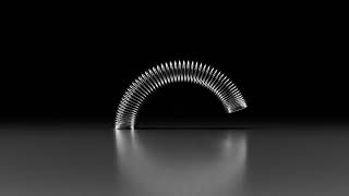 Slinky Run | Satisfying Render | Blender 3d Animation