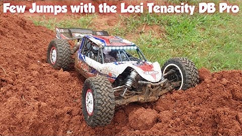 Losi Tenacity DB Pro Dirt Pile Jumping 😂