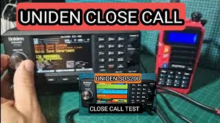 UNIDEN SDS200 , CLOSE CALL - PRIORITY + DO NOT DISTURB