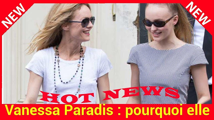 Vanessa Paradis : pourquoi elle pense que sa fille Lily-Rose est promise à un « bel avenir »