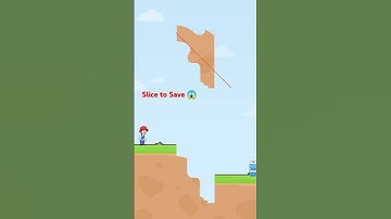 Slice to save level 35 #gaming #funny #ytshorts #shorts