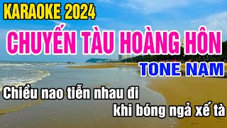 Chuyến Tàu Hoàng Hôn Karaoke Tone Nam Nhạc Sống gia huy beat