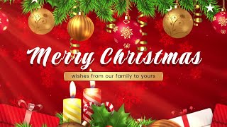 Free Merry Christmas Warm Family Messages Video Template (Customizable) - FlexClip