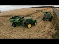 Offline - Not Suppose to be Raining Corn John Deere 9660 STS - 608C 7215R Brent V800 #harvestchaser