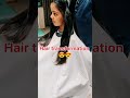 hair transformation #cute girl🥰🥰🥰