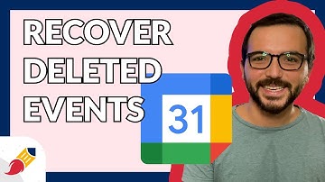 Recover a deleted Google Calendar event
